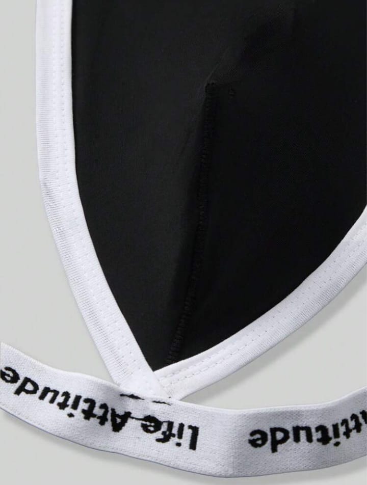 Men's Naughty Letter Striped JOCKSTRAP